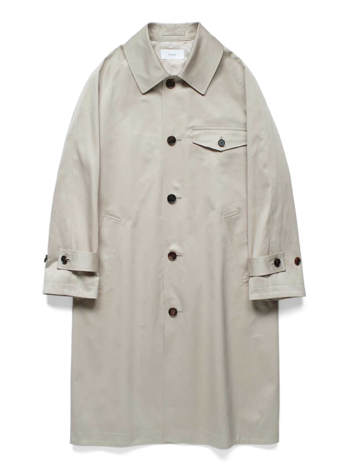 GIZA VENETIAN BALMACAAN COAT for WOMEN｜ASH BEIGE