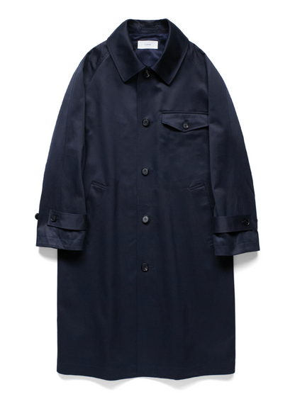 GIZA VENETIAN BALMACAAN COAT for WOMEN｜NAVY