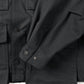 FINX COTTON GABARDINE UTILITY BLOUSON｜GUNMETAL