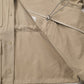 FINX COTTON GABARDINE UTILITY BLOUSON｜BEIGE