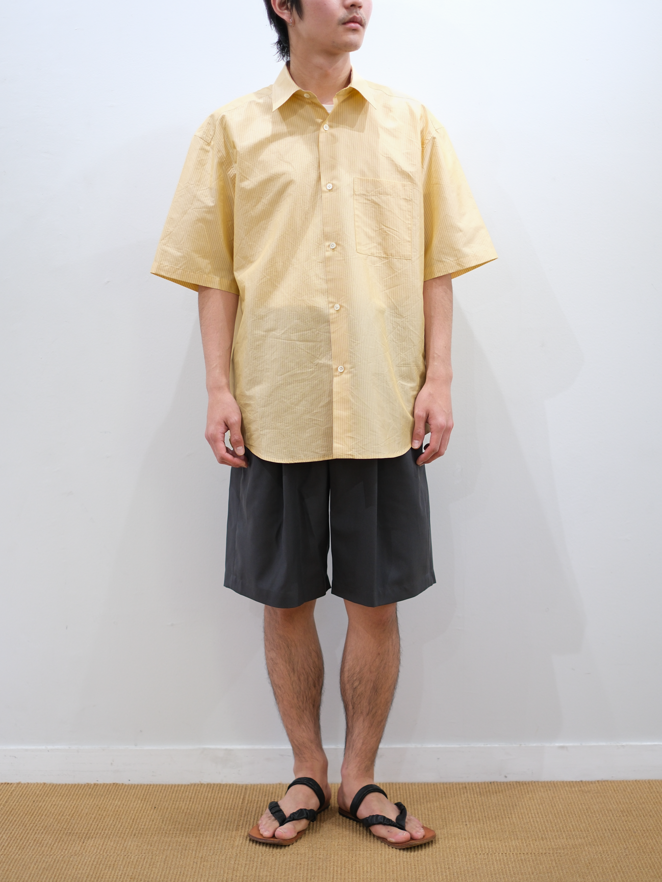 Model 175cm size M color CHARCOAL着用