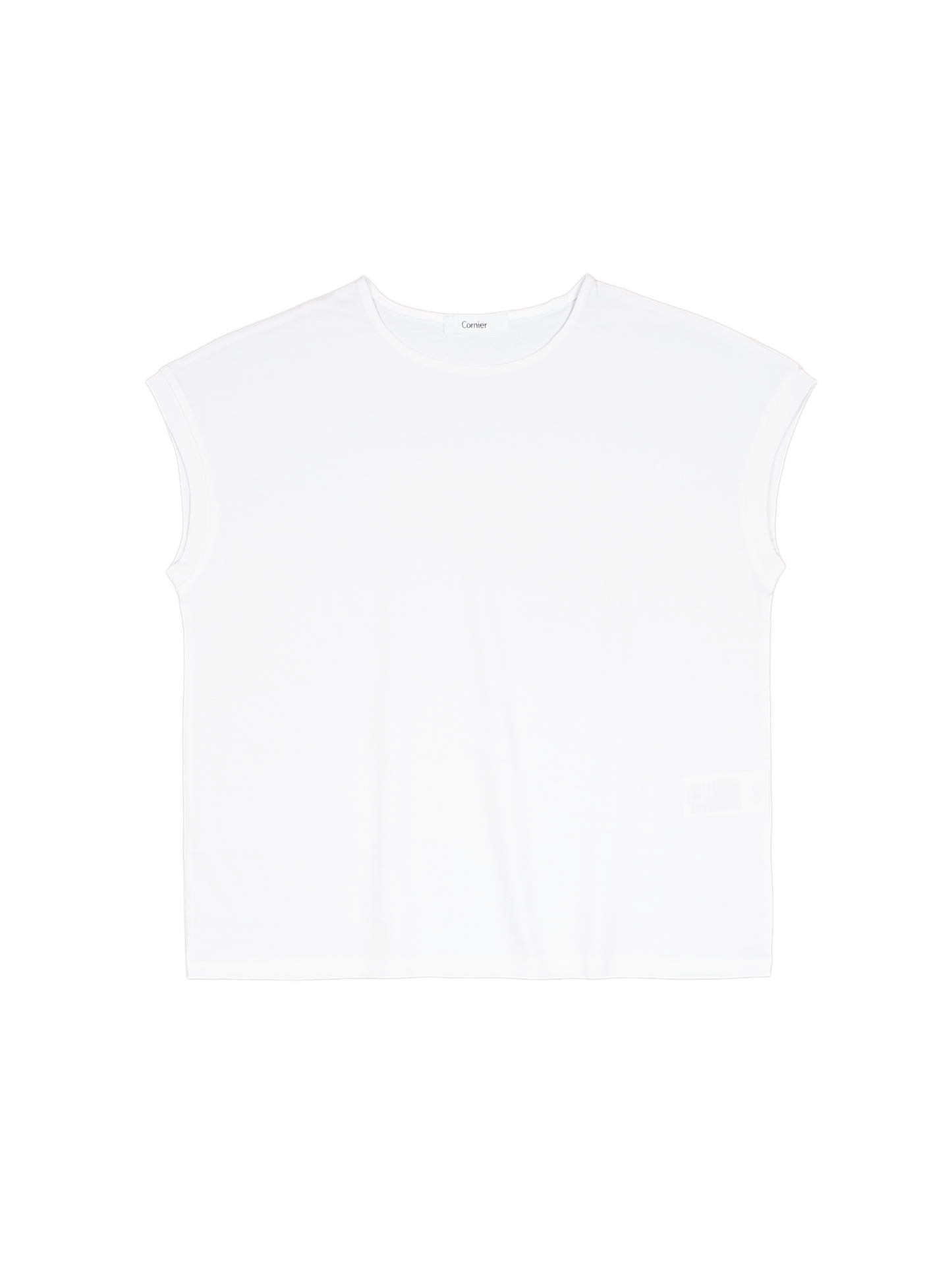 SOFT TWISTED INDIAN COTTON JERSEY FRENCH SLEEVE T-SHIRTS｜OFF WHITE