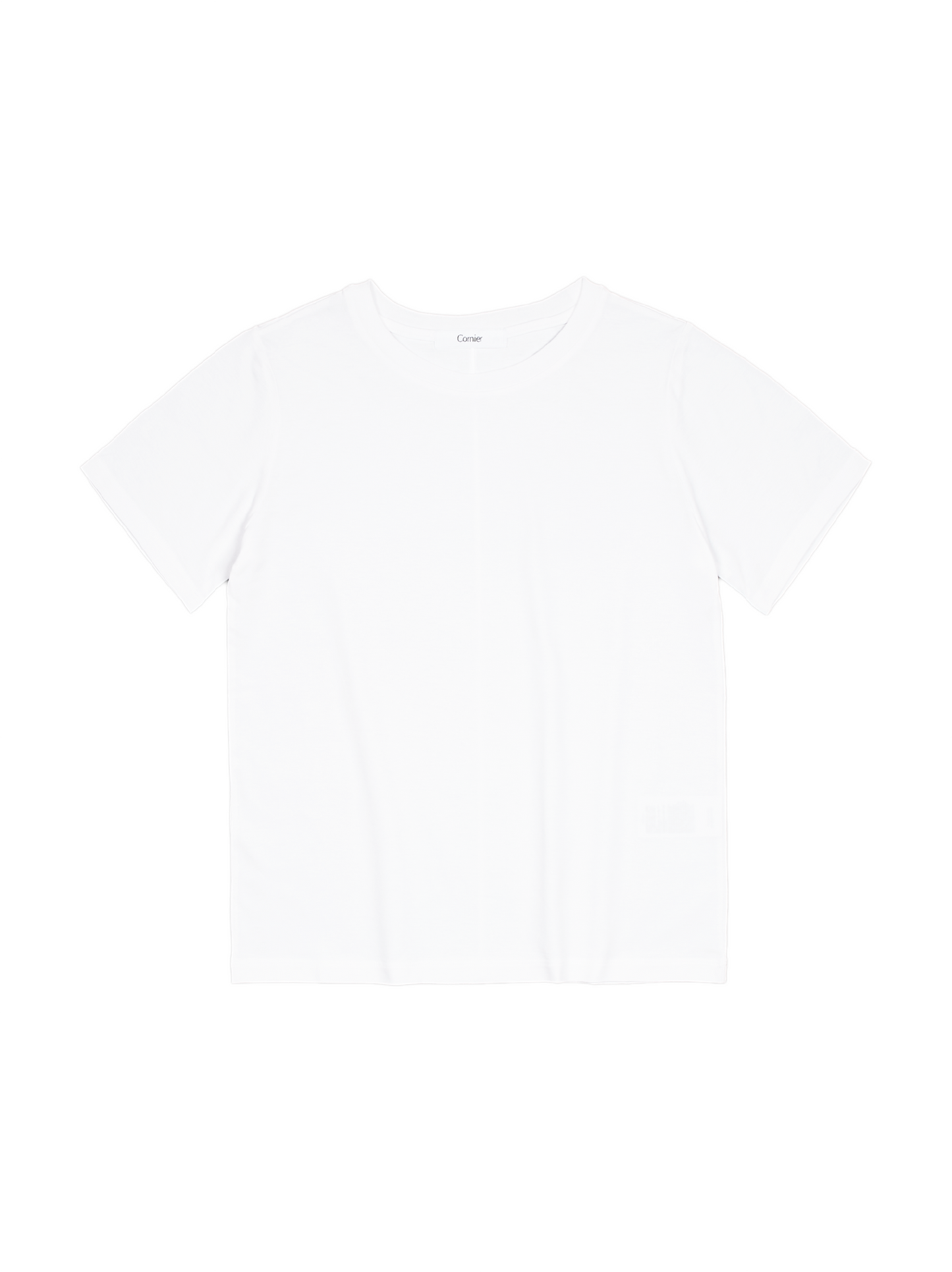 SOFT TWISTED INDIAN COTTON JERSEY T-SHIRTS｜OFF WHITE