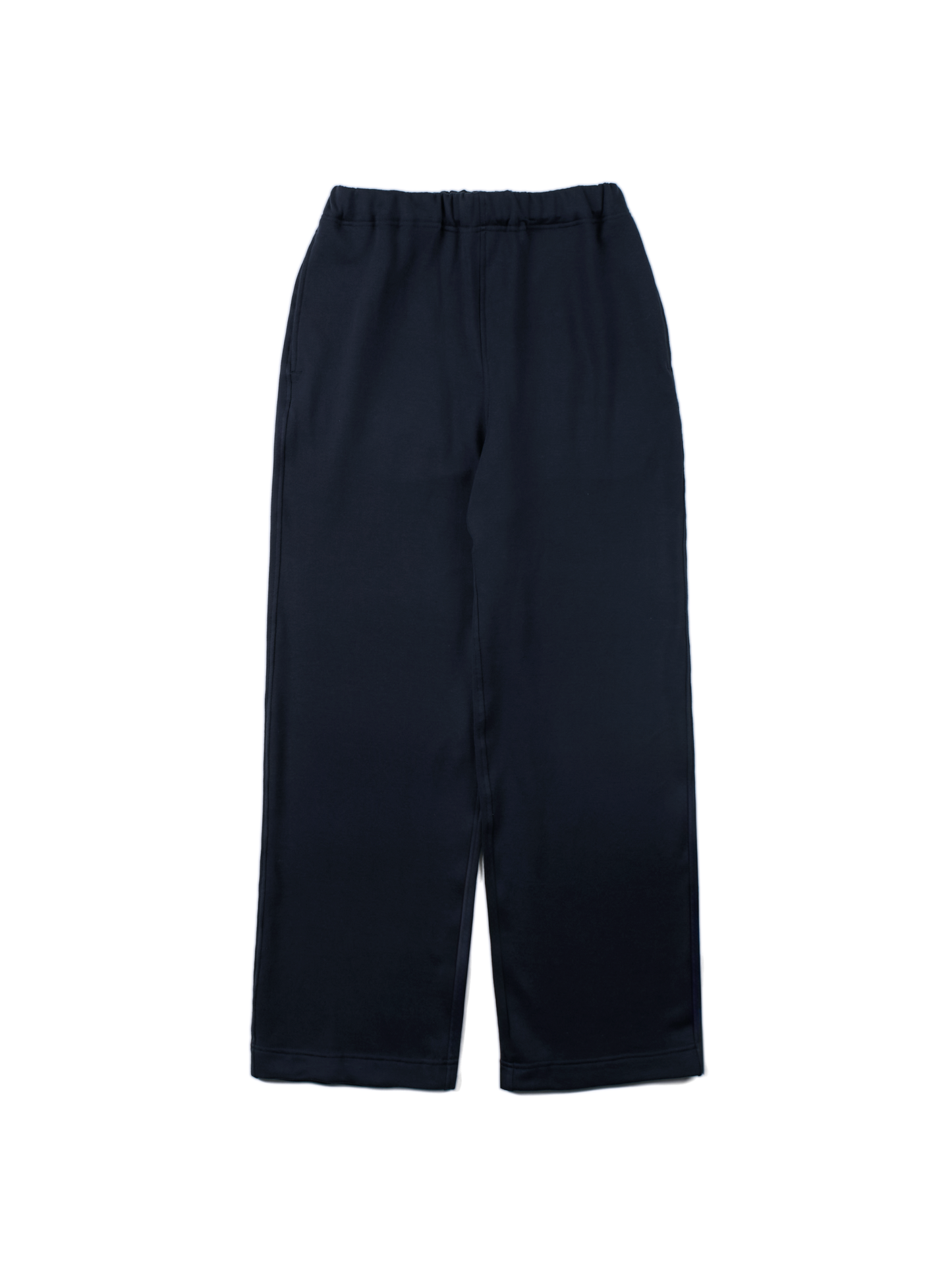SUPIMA AGING JERSEY SWEAT PANTS｜NAVY