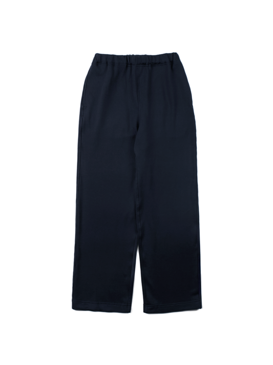 SUPIMA AGING JERSEY SWEAT PANTS｜NAVY