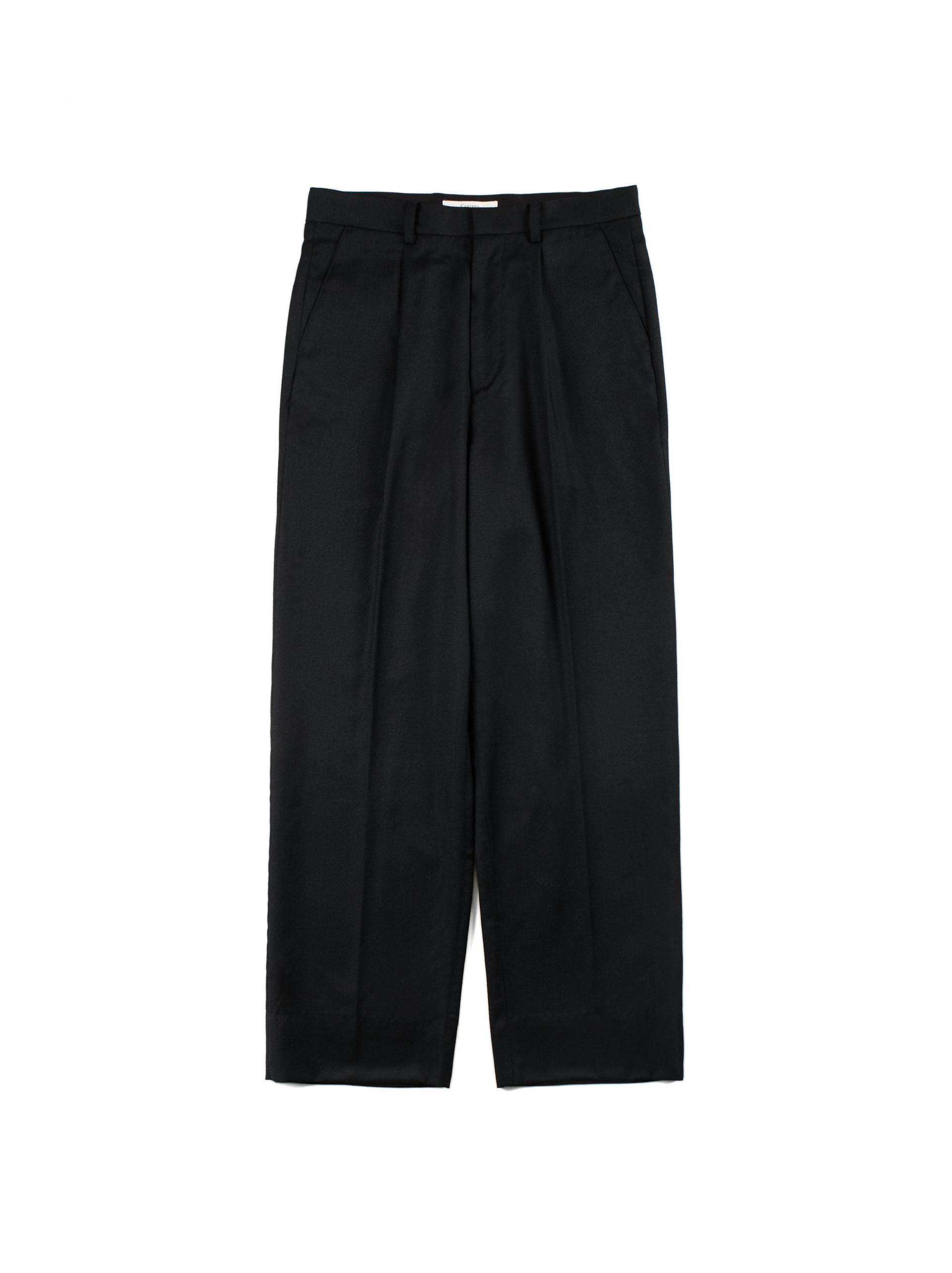 Super130'sWORSTDSTRAIGHT SLACKS　Sサイズ 美品 Super130_sWORSTEDWOOLLIGHTFLAN