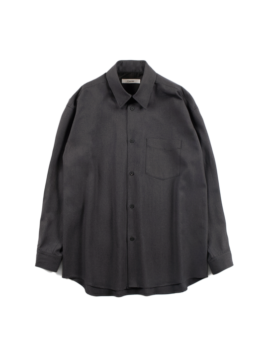 Super160's WOOL LIGHT MILLED SHIRTS｜MIX