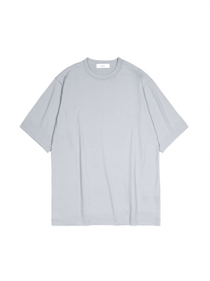 Super160's WORSTED WOOL T-SHIRTS｜MIST
