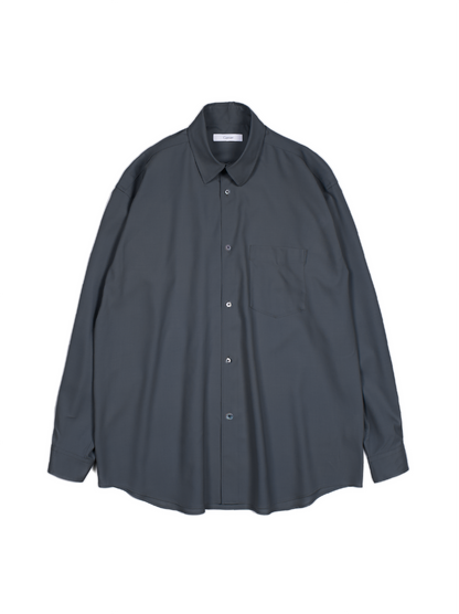 Super180's WORSTED WOOL SHIRTS|M.GRAY – Cornier Super180's WORSTED WOOL SHIRTS|M.GRAY – Cornier