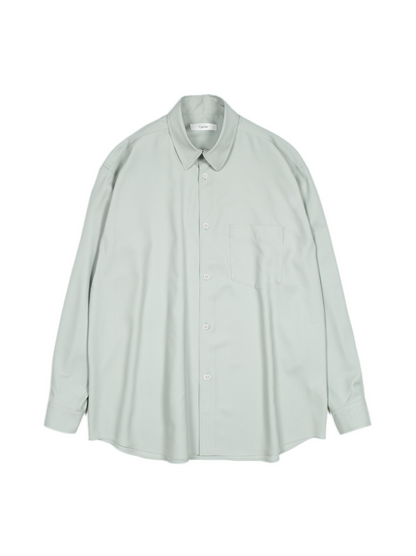 Super180's WORSTED WOOL SHIRTS｜SAGE