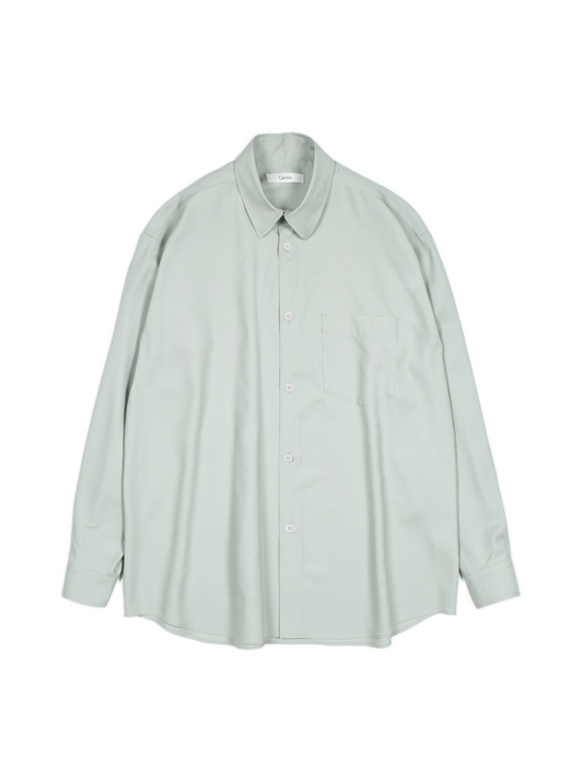 Super180's WORSTED WOOL SHIRTS｜SAGE