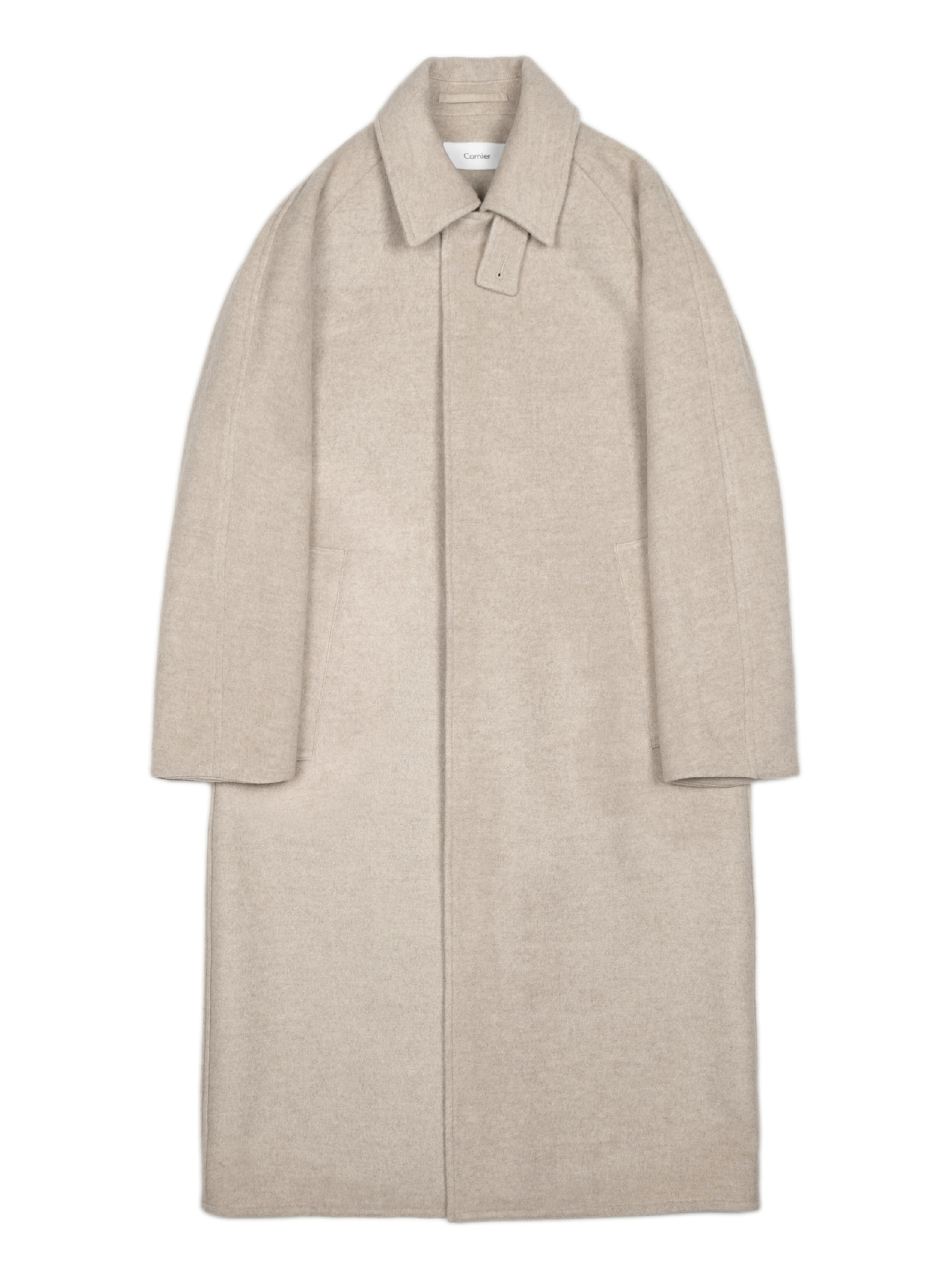 WOOL/CASHMERE MOSSER BALMACAAN COAT for WOMEN｜TOP BROWN