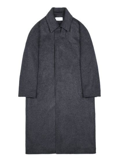 WOOL/CASHMERE MOSSER BALMACAAN COAT for WOMEN｜TOP GRAY
