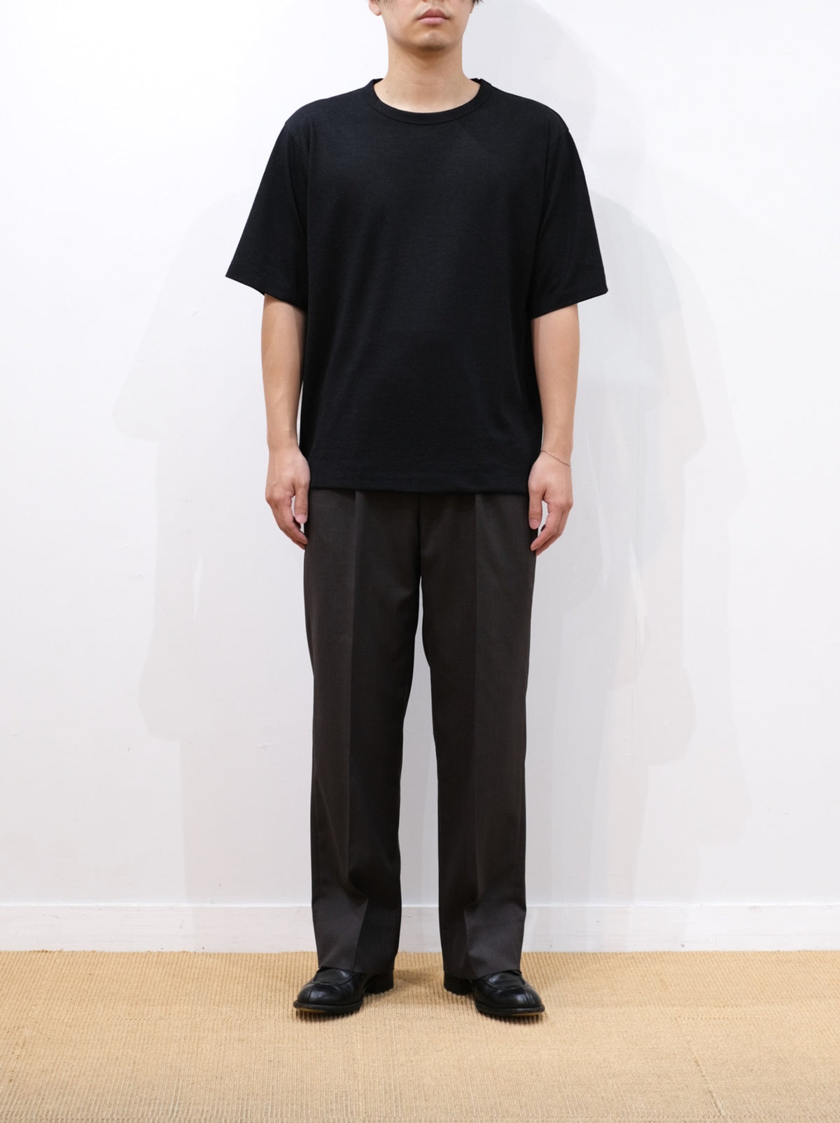 Model 170cm size S color TOP BLACK着用
