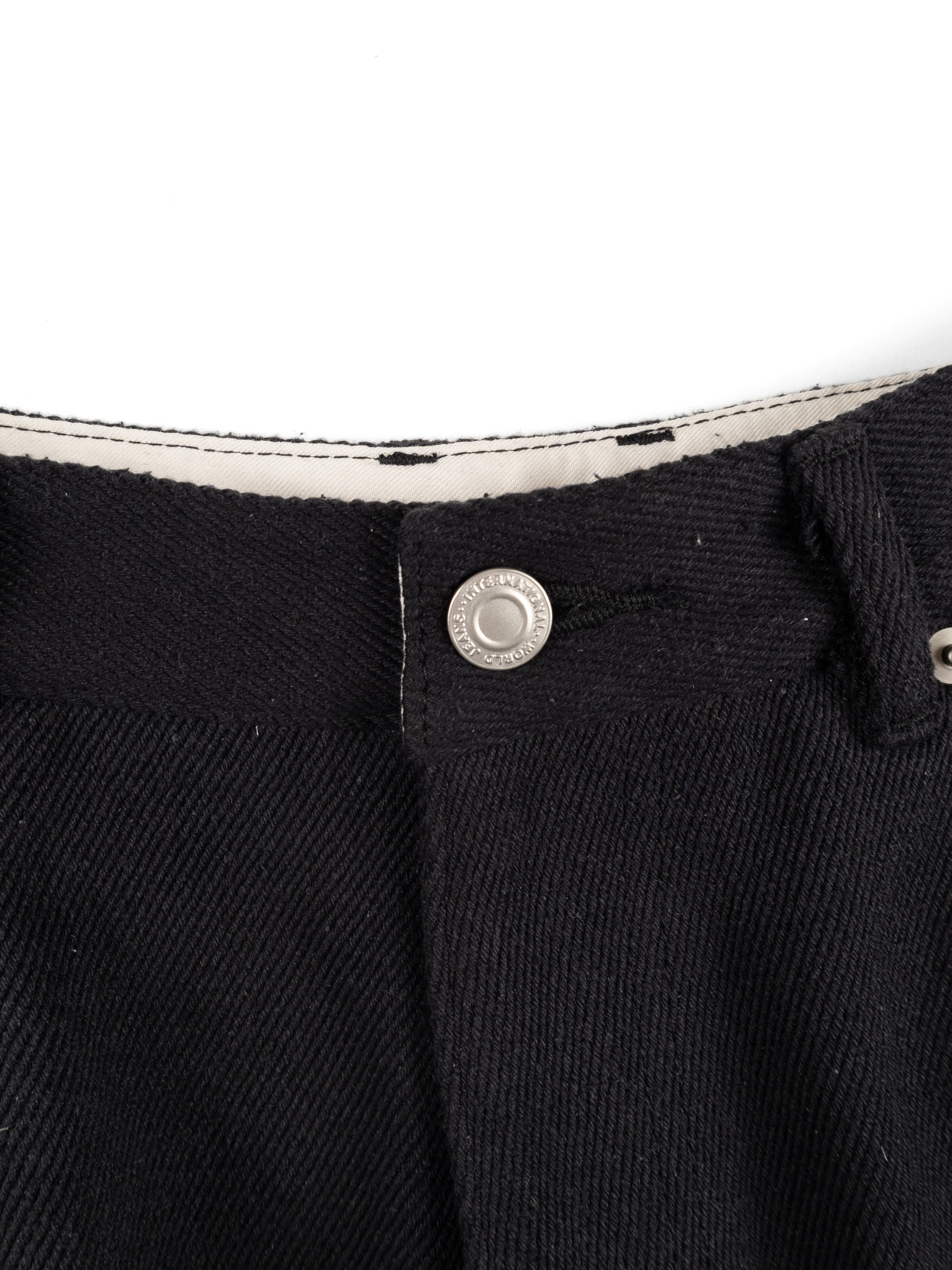 SILK NEP DENIM PANTS for WOMEN｜BLACK – Cornier