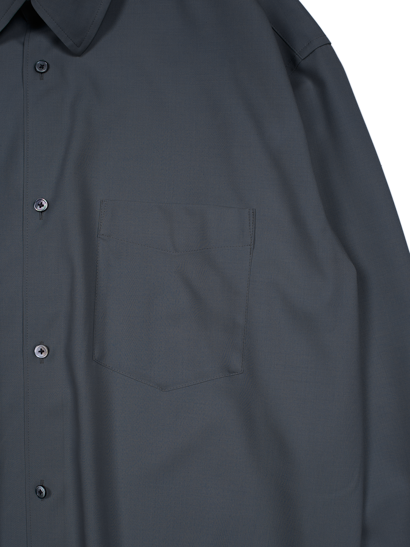 Super180's WORSTED WOOL SHIRTS｜M.GRAY