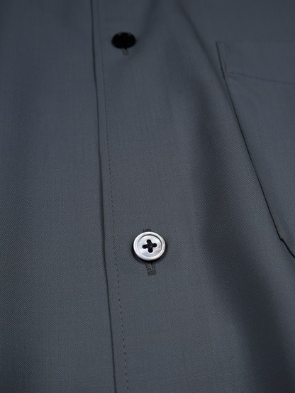 Super180's WORSTED WOOL SHIRTS｜M.GRAY