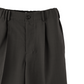 VICTORIA WOOL WIDE PANTS ｜CHARCOAL GRAY