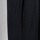 WORSTED WOOL PANTS for WOMEN｜BLACK NAVY