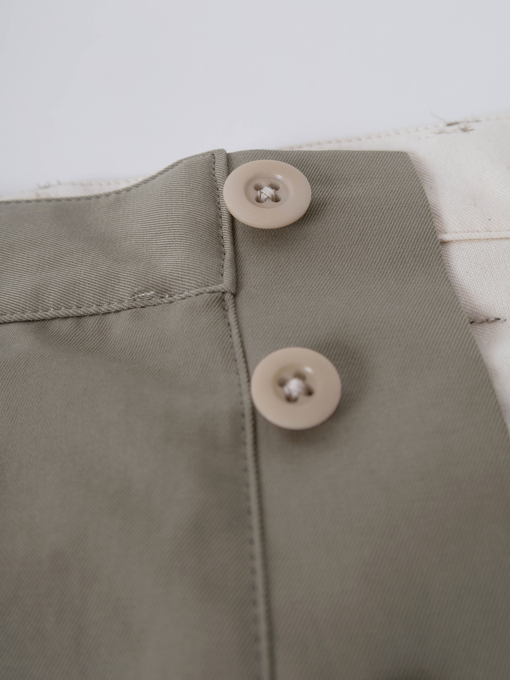 FINX COTTON M-47 CARGO PANTS|BEIGE