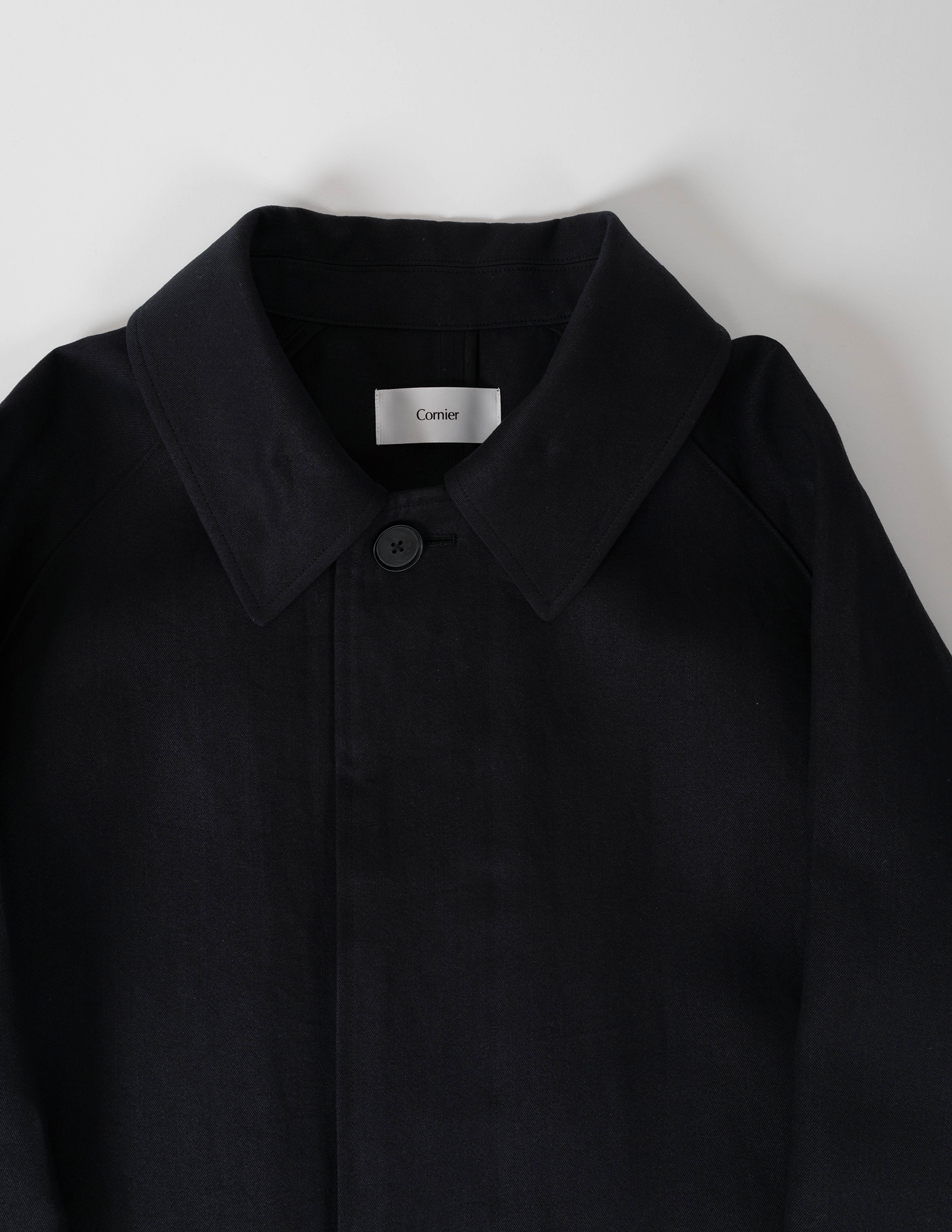 cornierコルニエPAPER GABARGINE BALMACAN COAT-