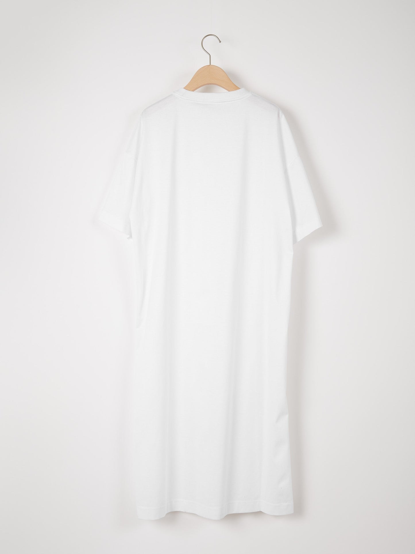 SUPER HIGH GAUGE HALF SLEEVE DRESS-T (White)