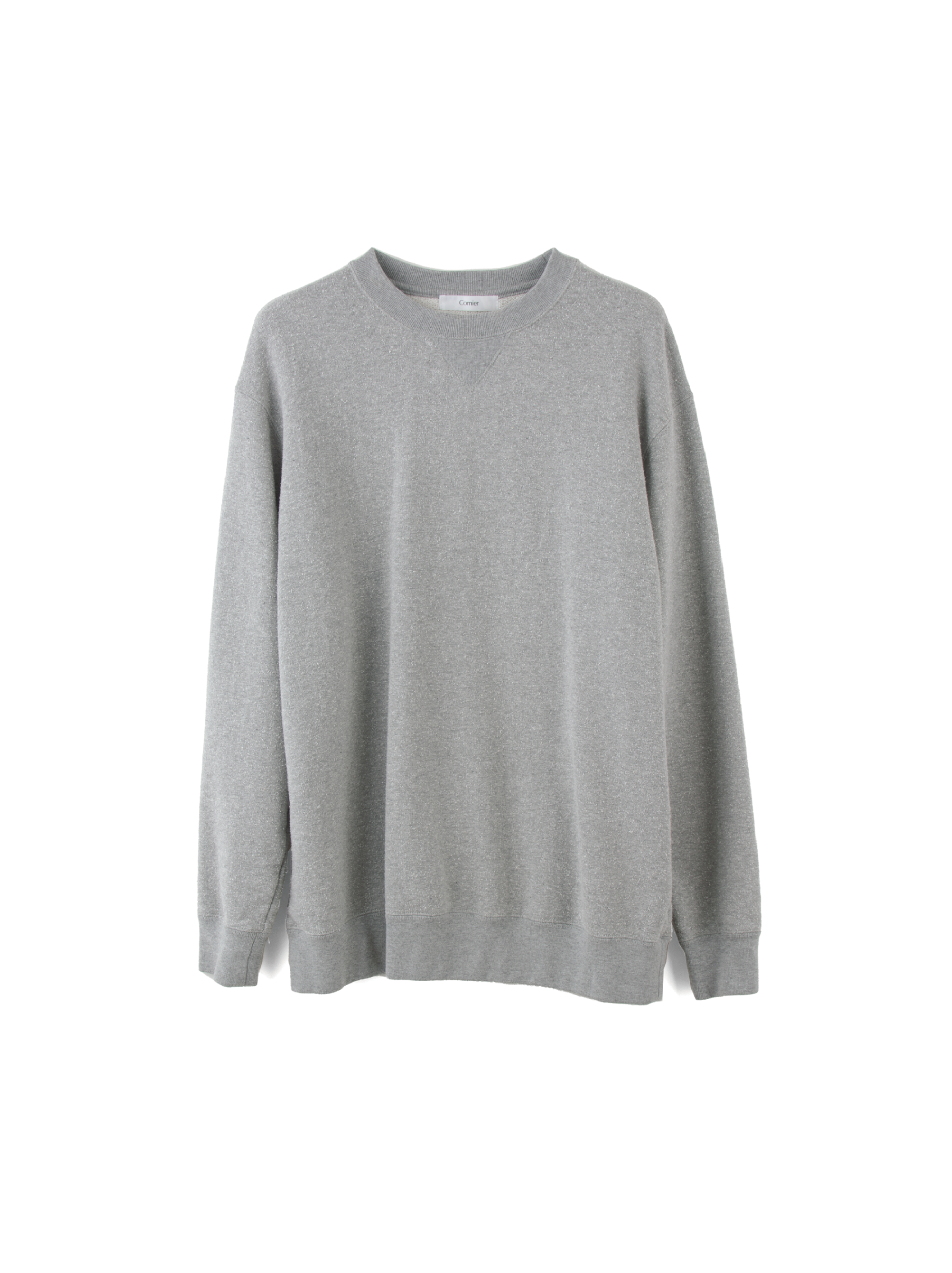 コルニエ cornier SILK NEP HEAVY SWEAT SHIRTS - スウェット