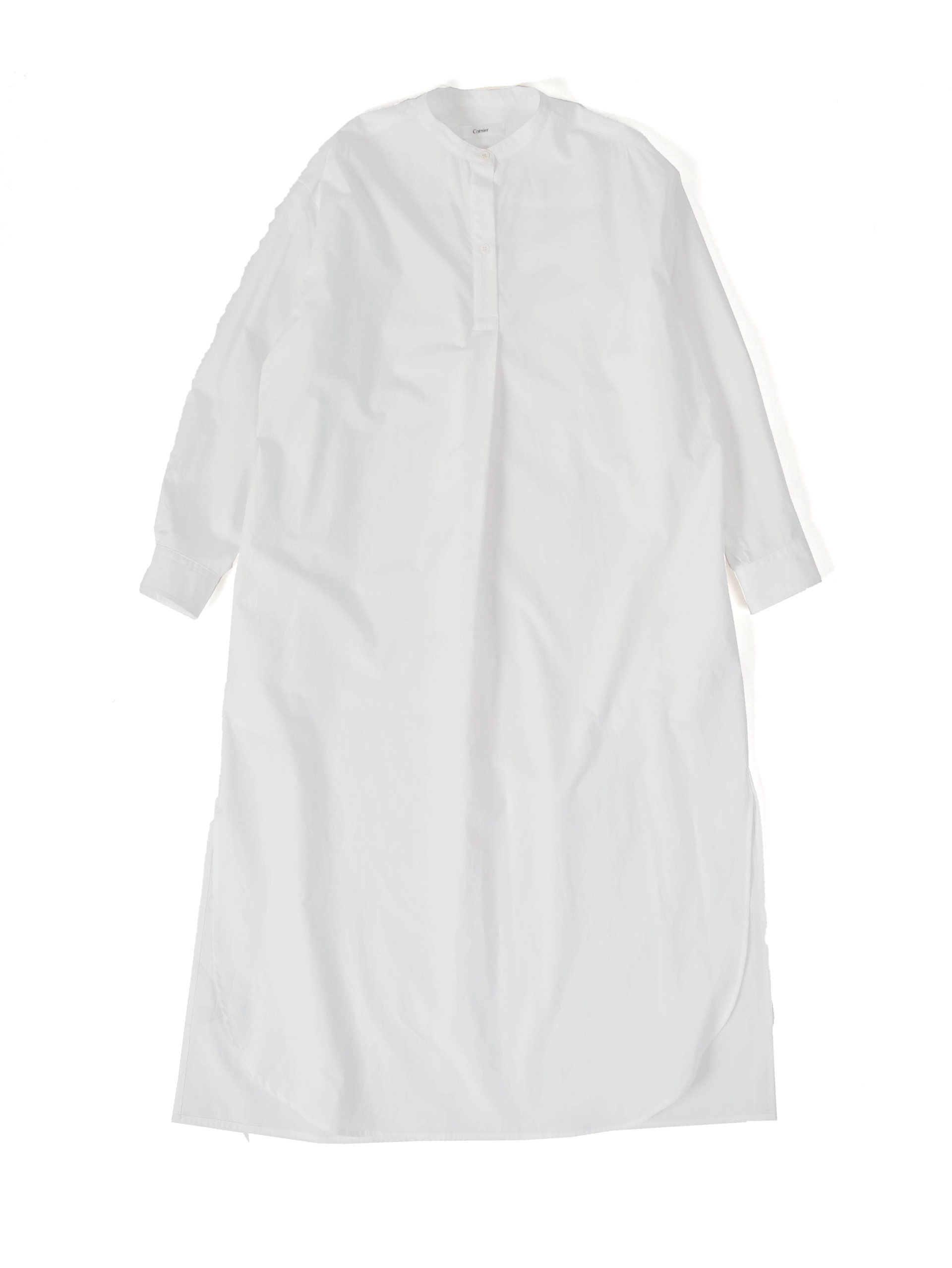 FINX COTTON PULLOVER SHIRTS｜WHITE – Cornier