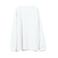 SUVIN COTTON HEAVY T-SHIRTS LONG SLEEVE ｜WHITE