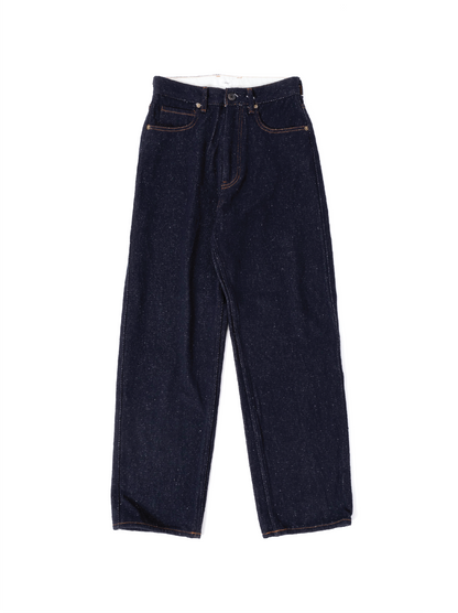SILK NEP DENIM PANTS for WOMEN|DARK NAVY – Cornier SILK NEP DENIM PANTS for WOMEN|DARK NAVY – Cornier