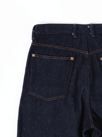 SILK NEP DENIM PANTS for WOMEN｜DARK NAVY