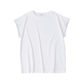 CLEAR JERSEY FRENCH SLEEVE T-SHIRTS｜WHITE