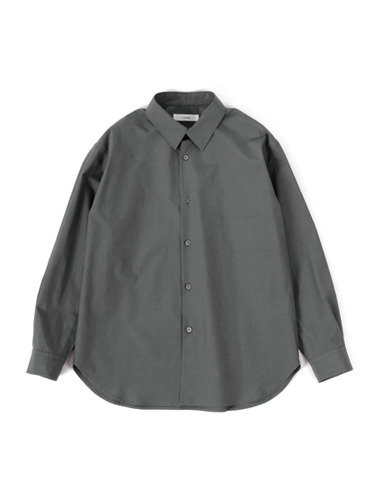 FINX COTTON SHIRTS LONG SLEEVE for WOMEN｜GRAY