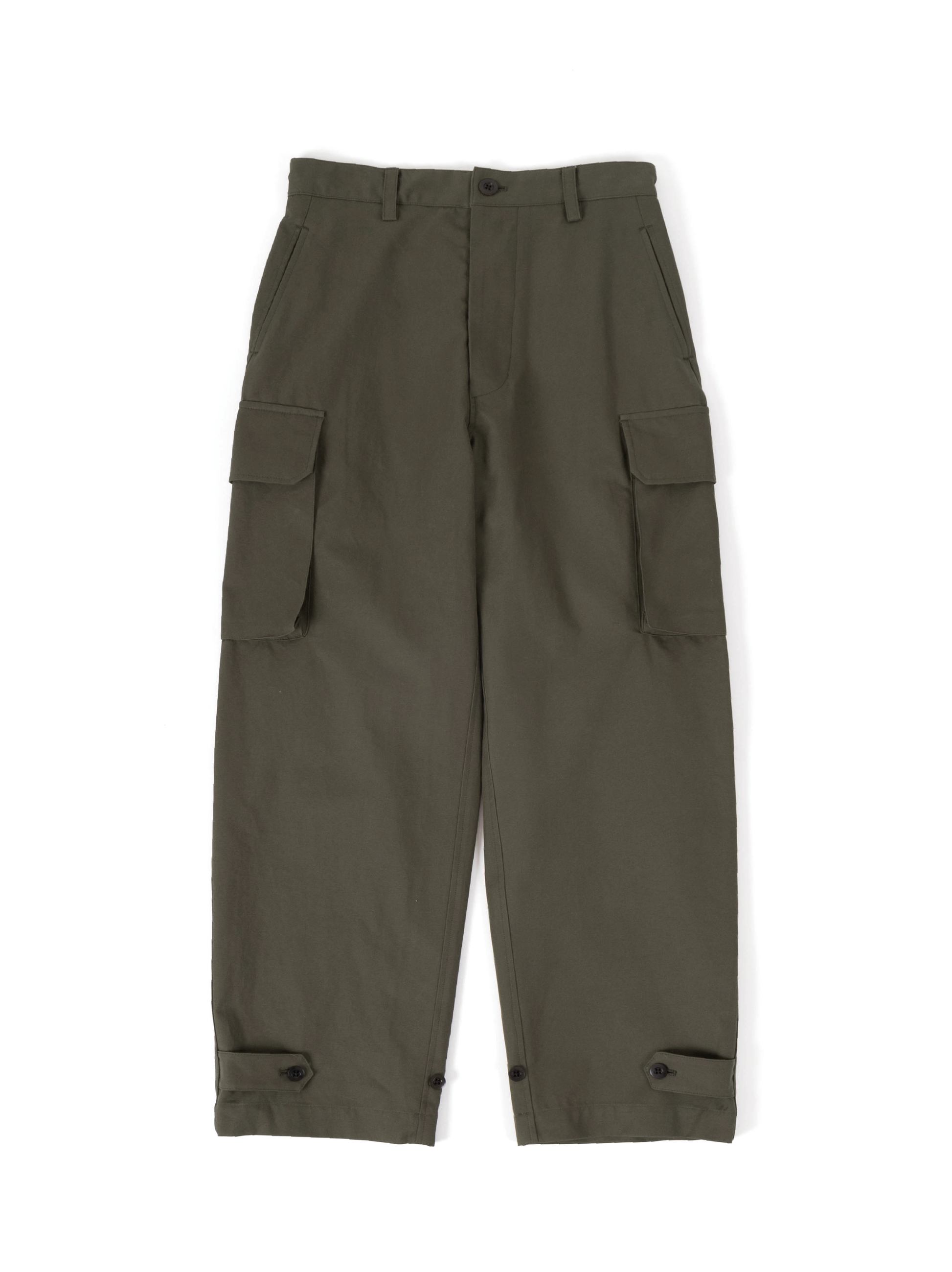 FINX COTTON M-47 CARGO PANTS｜KHAKI – Cornier